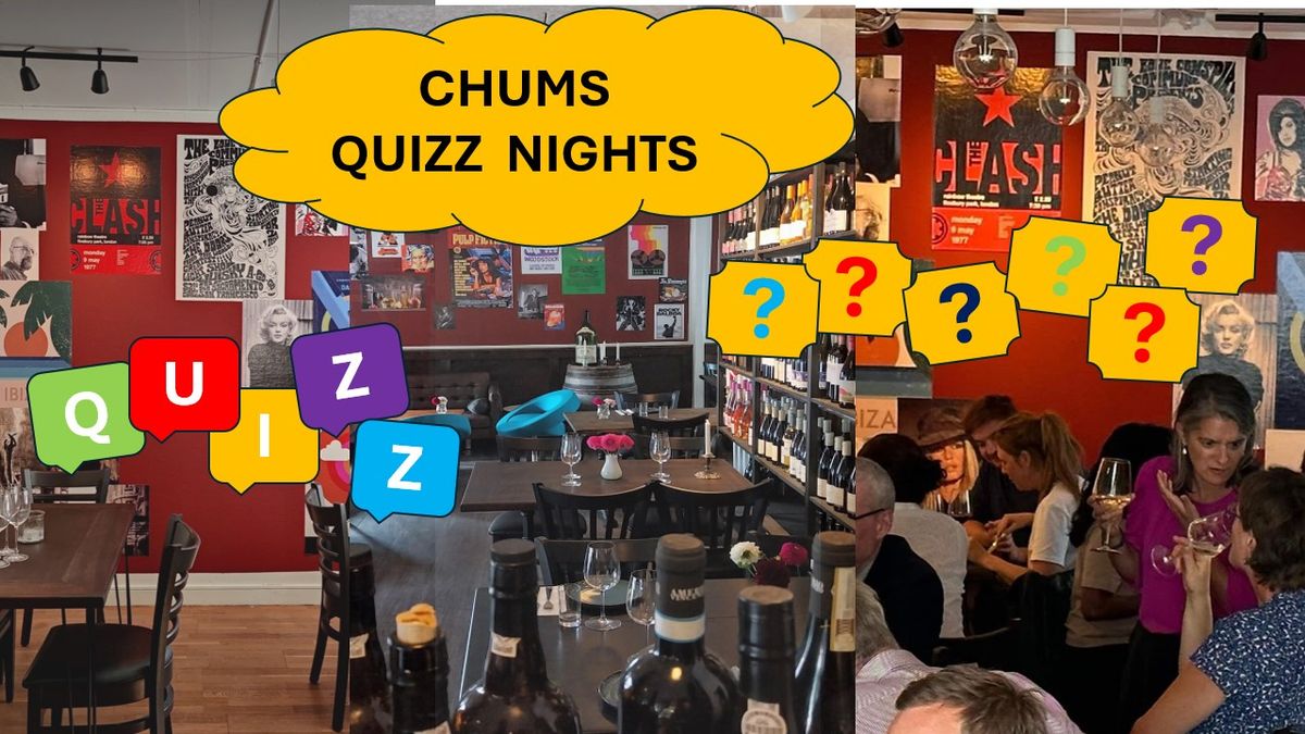 Chums Quiz Nights Helsing\u00f8r