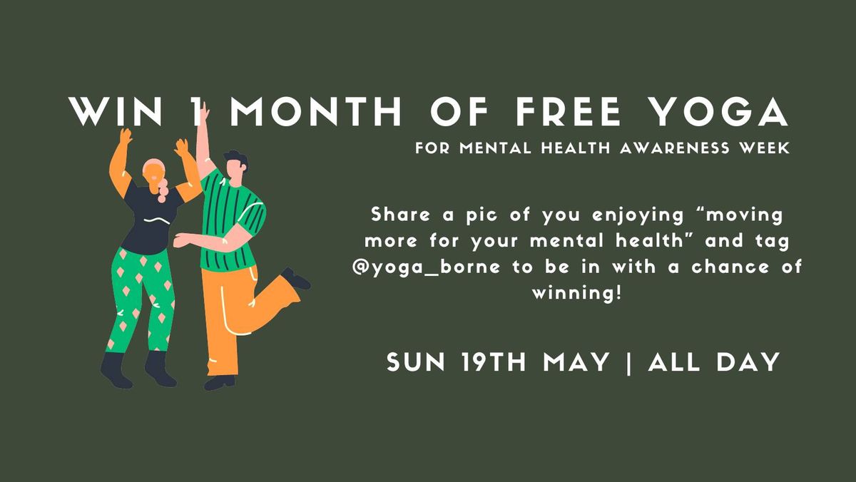 Win 1 month of FREE Yoga! 