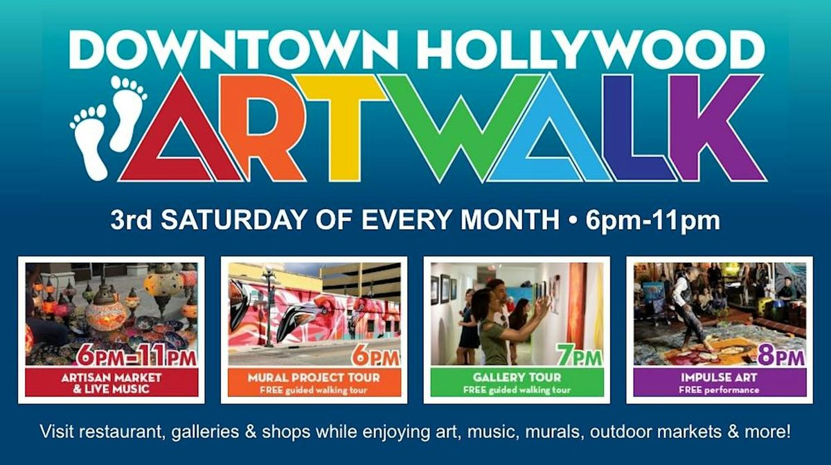 Hollywood Art Walk - Champagne Welcome and Curated Tour