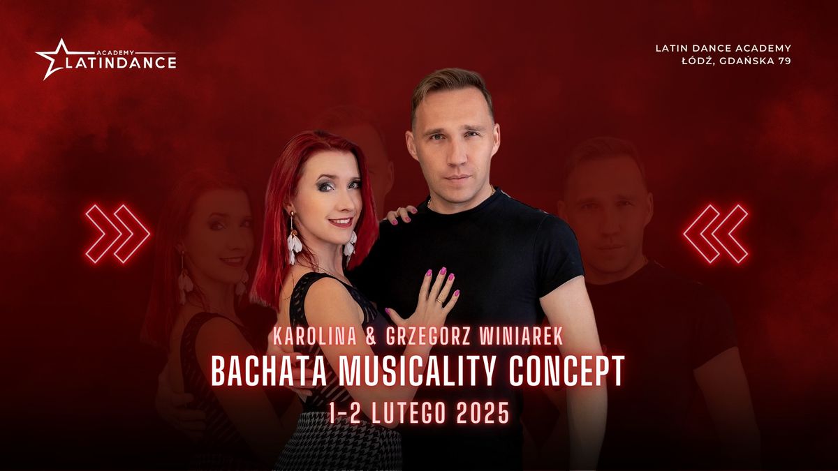 Bachata Musicality Concept z Winiarkami w LDA! 1-2 lutego 2025