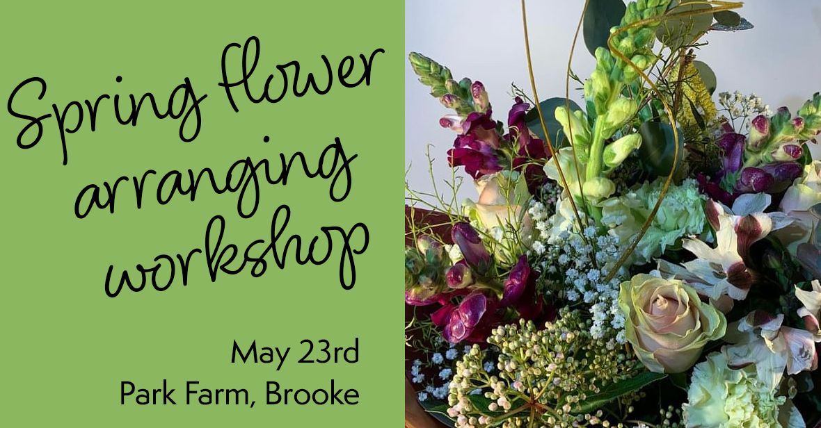 Spring flower arranging workshop with Janette Liggins