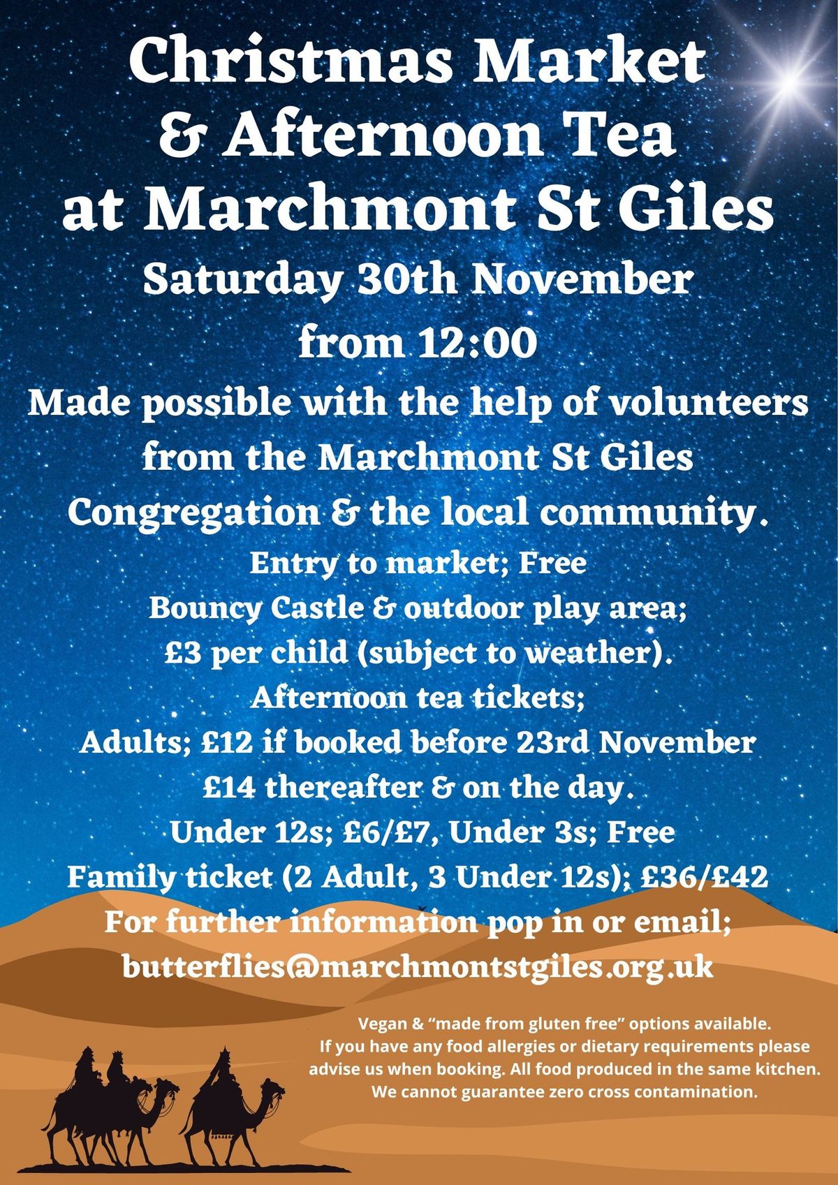 Marchmont St Gi.es Christmas Market & Afternoon Tea