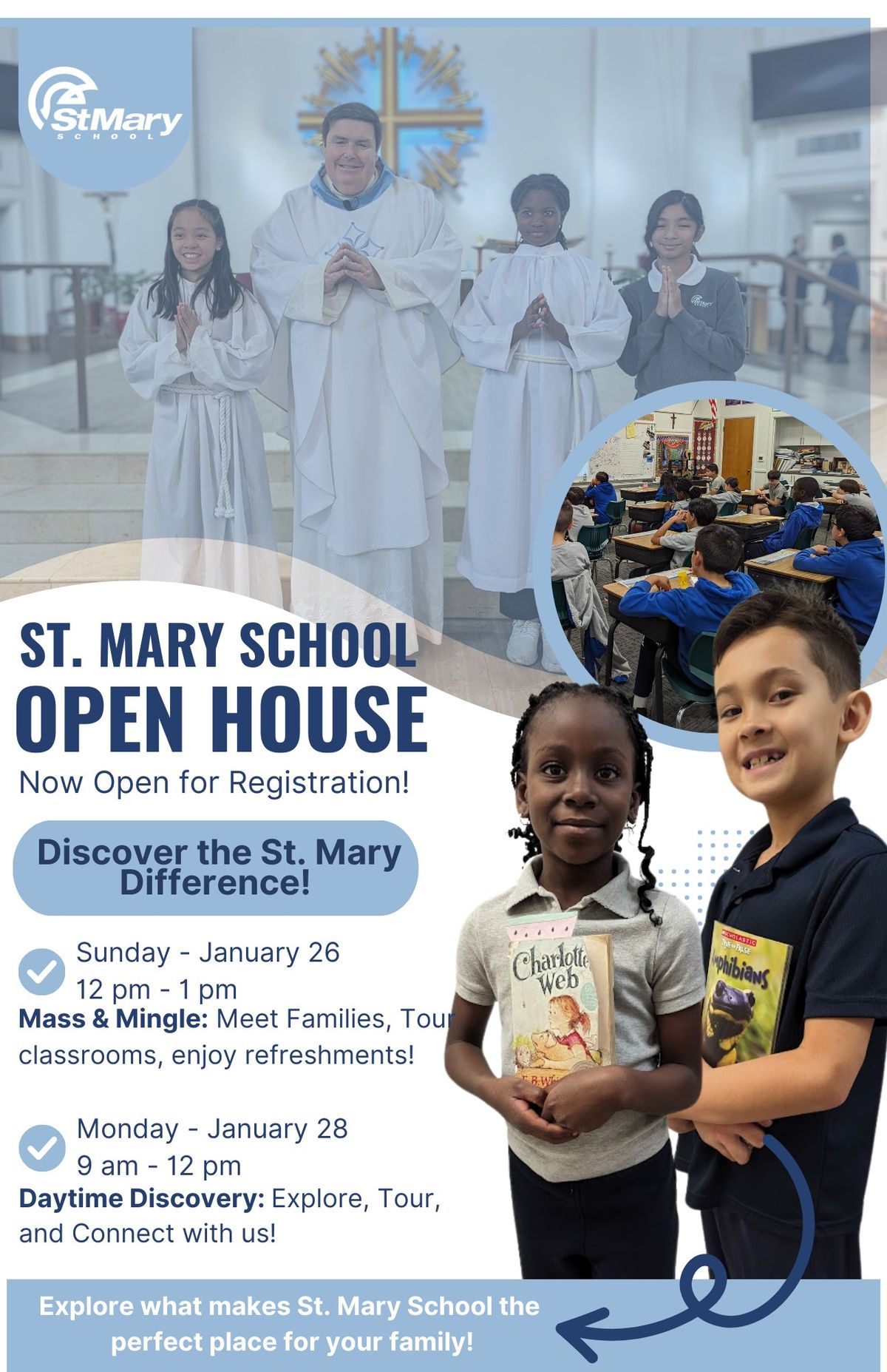 St. Mary School Daytime Discovery Tour!