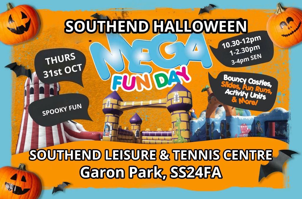 \ud83c\udf83 SOUTHEND HALLOWEEN MEGA FUN DAYS @ Southend Leisure & Tennis Centre \ud83d\udc7b