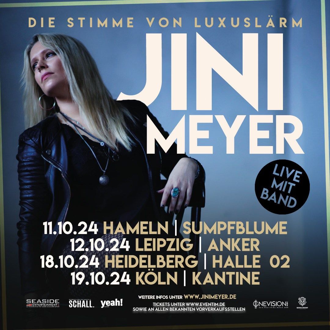 JINI MEYER \/ Die Stimme von LUXUSL\u00c4RM \/ Heidelberg