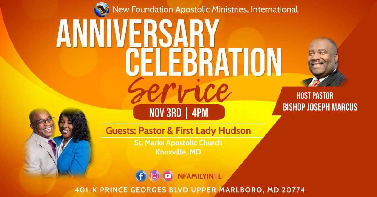 Anniversary Celebration Service