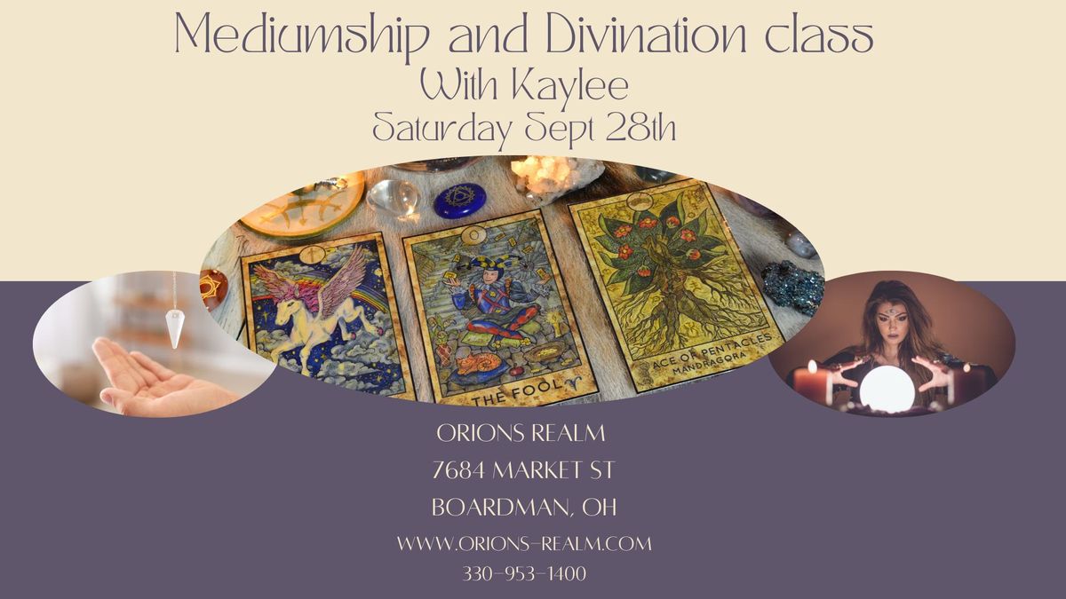 Medium and divination tools class