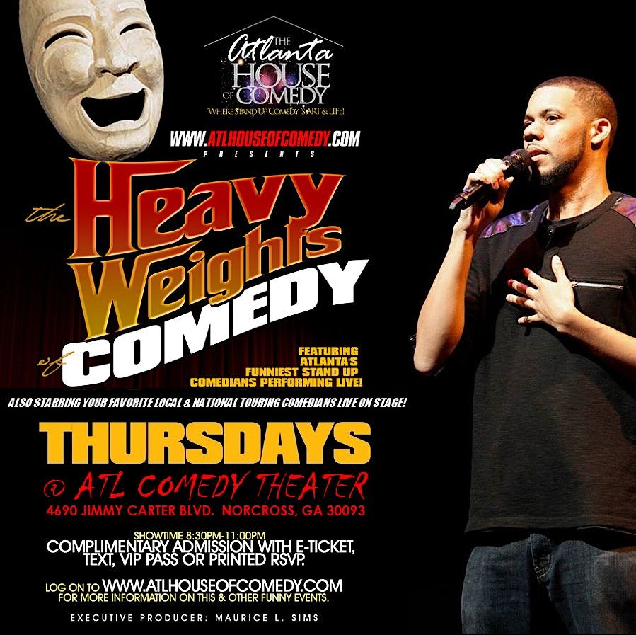 The Heavyweights of Comedy this Thursday @ Monticello