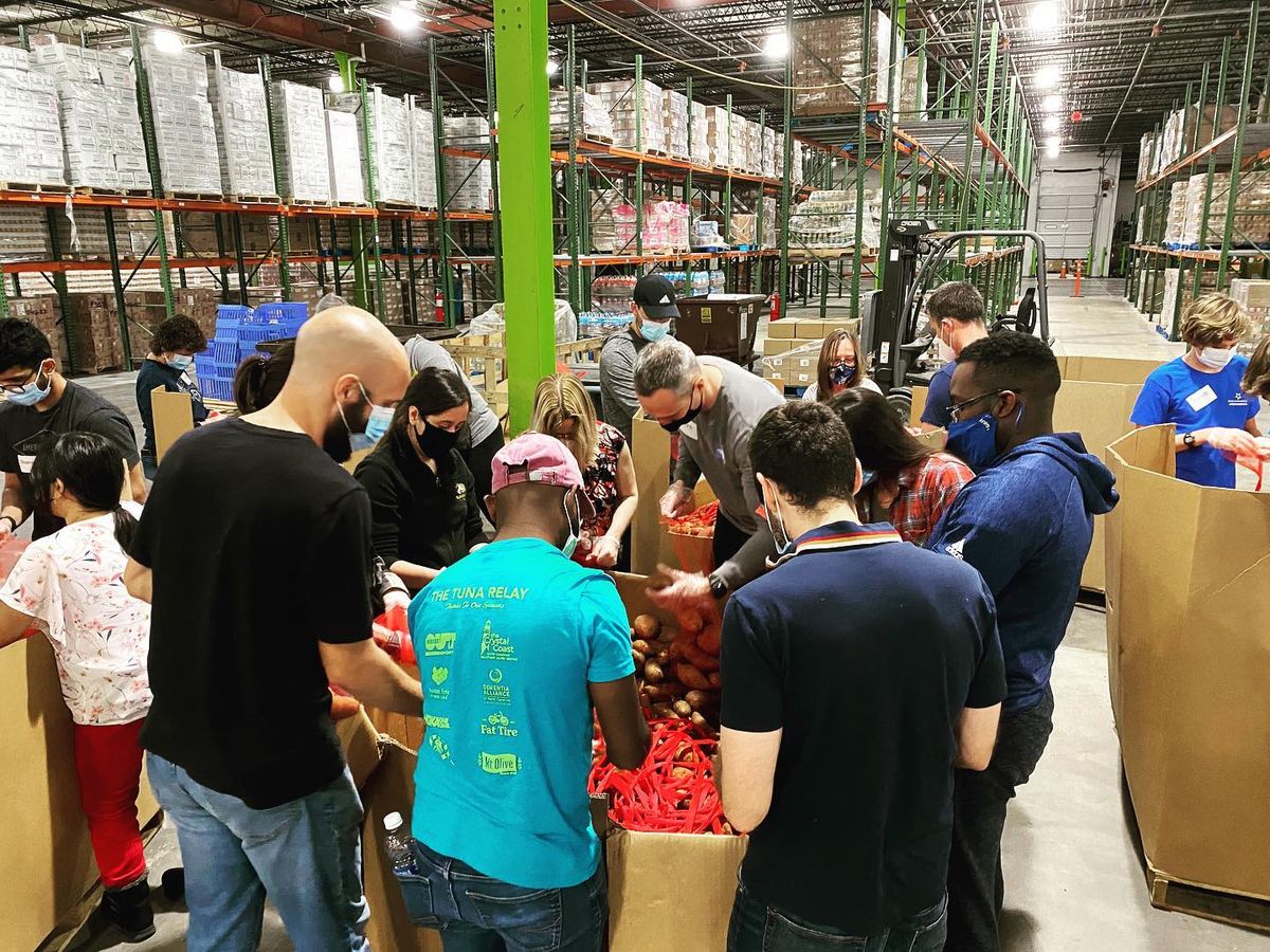 Raleigh Food Bank Volunteering