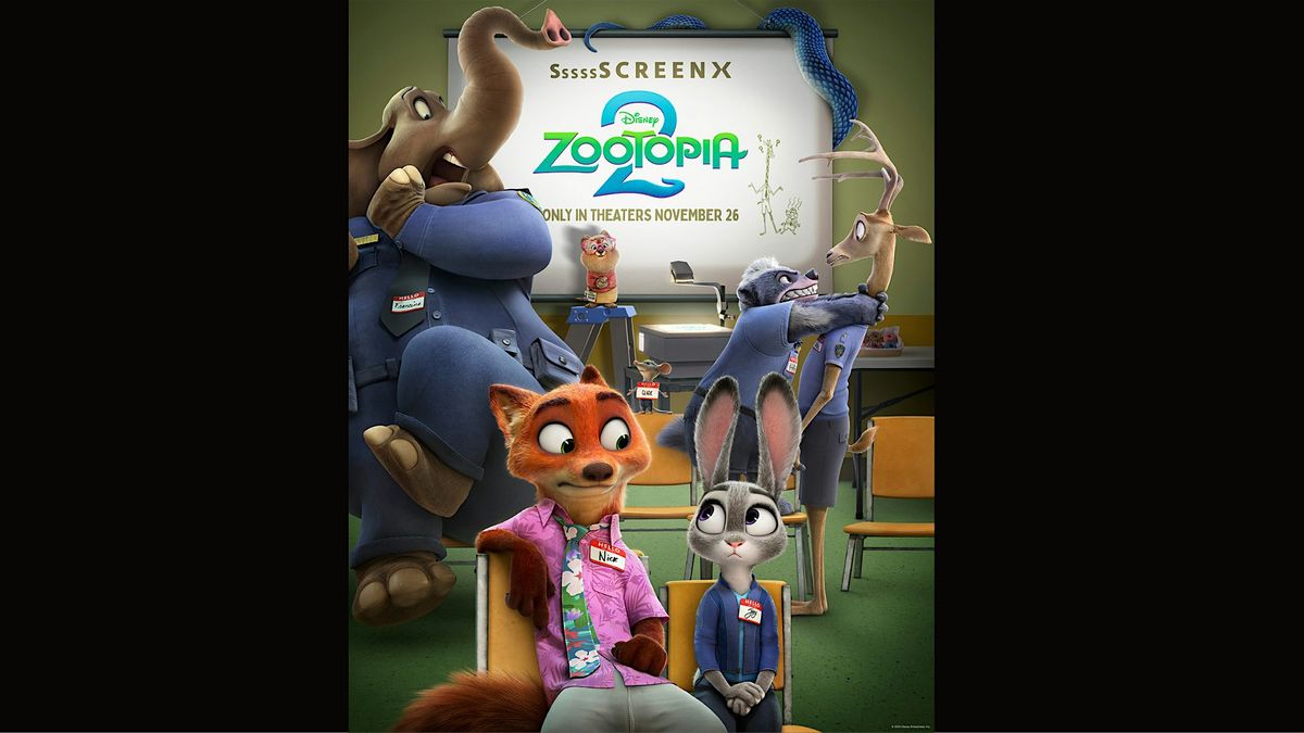 Disneys Zootopia 2 Advanced Screening in SCREENX - El Segundo ...