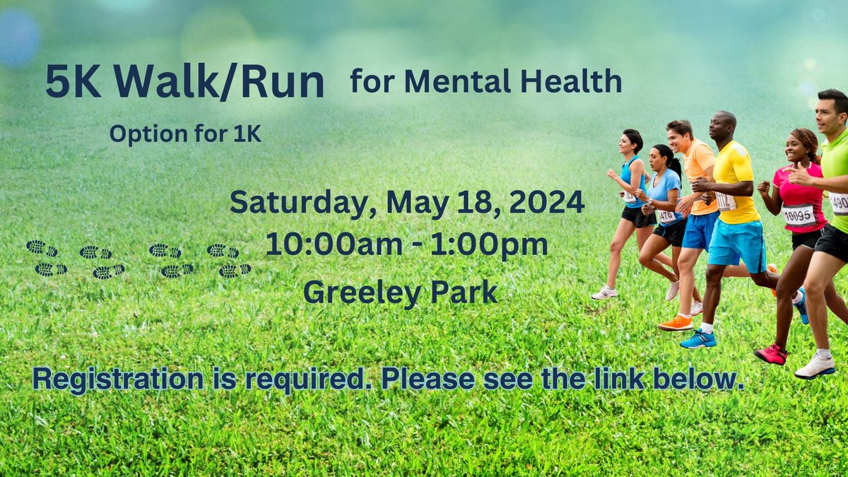 Thrive Stride 5K Walk\/Run (1K Option) for Mental Health