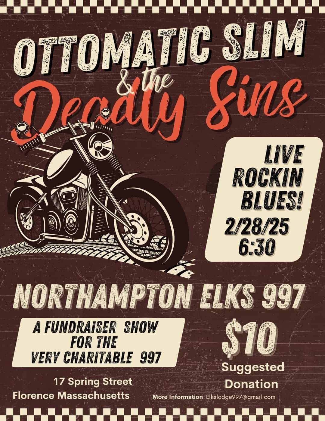 Otto & The Sins Northampton Elks #997