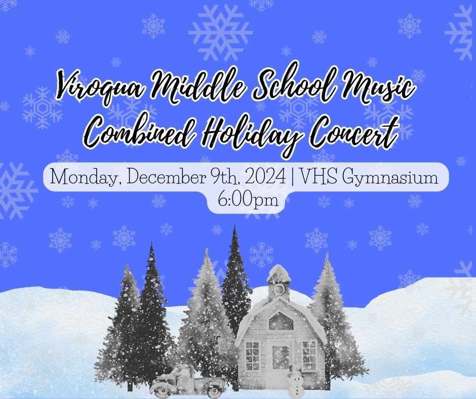 Combined Middle School Holiday Concert 2024