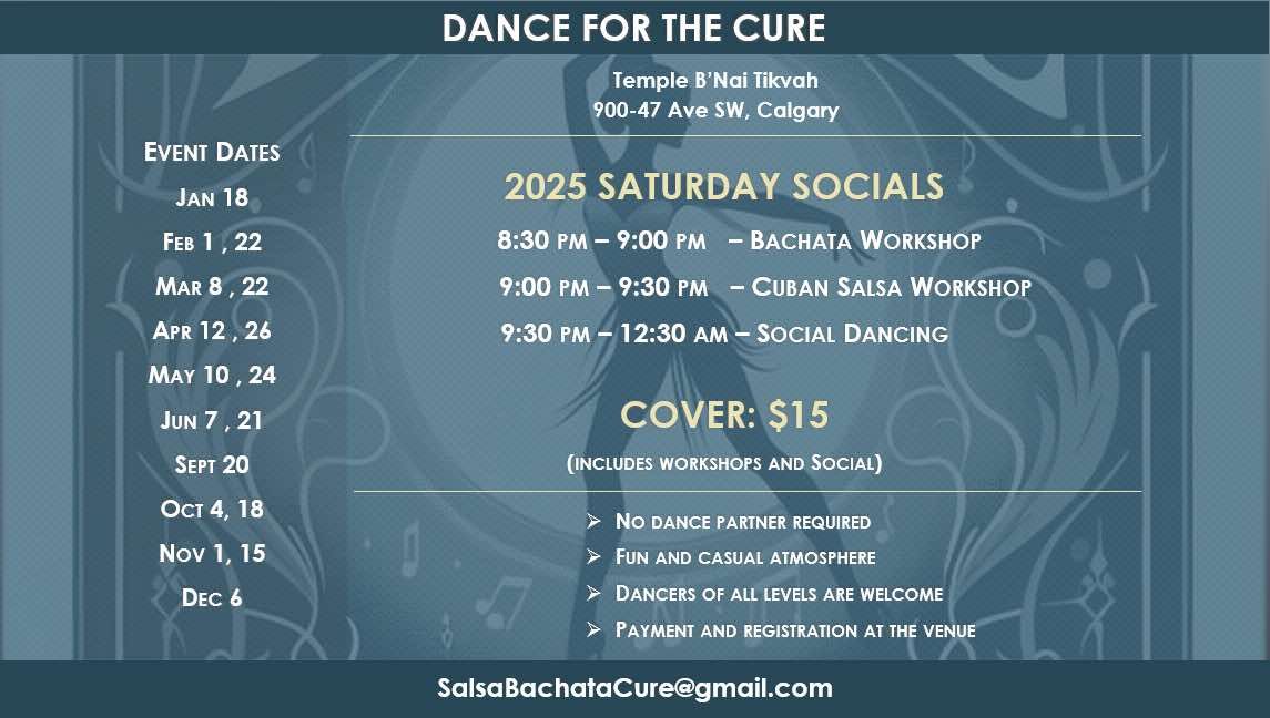 Latin Dancing on Saturdays @ Temple [Bachata, Salsa, Rueda] ($15 Pay at the Venue)