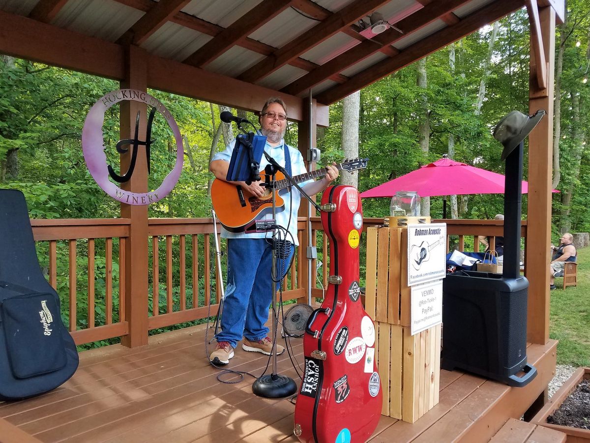 Live Music: Robman Acoustic (country)