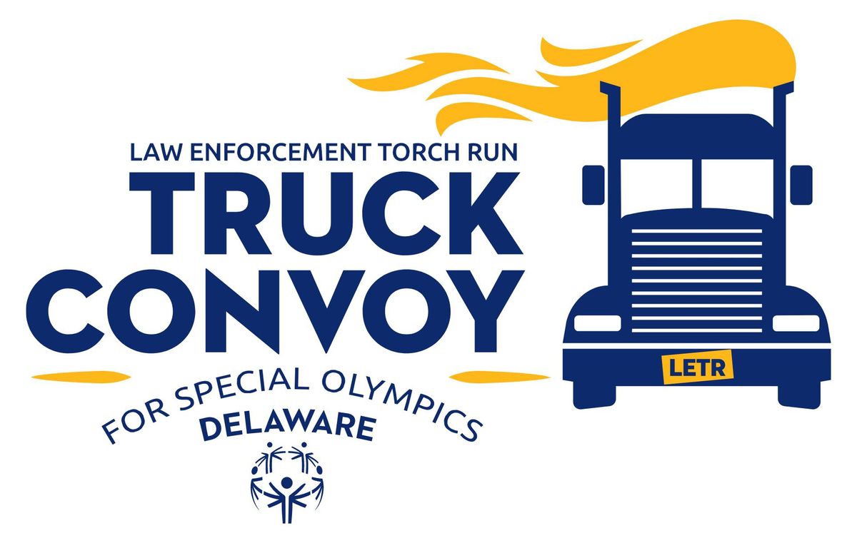 Truck Convoy for Special Olympics Delaware