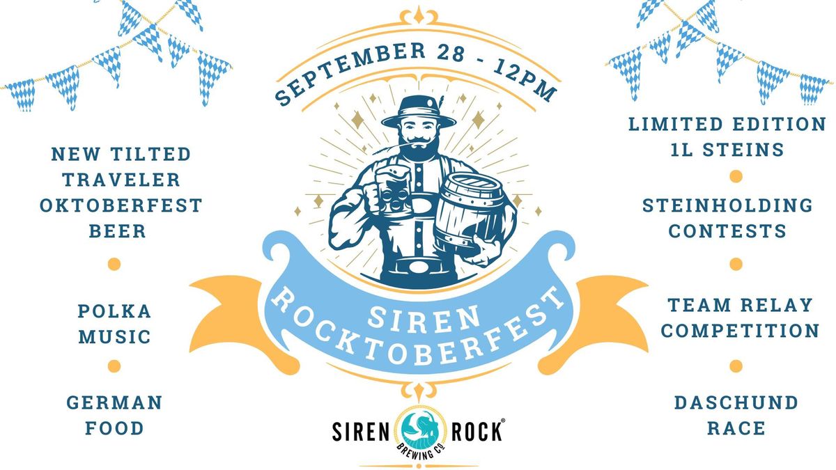 4th Annual Siren Rocktoberfest!