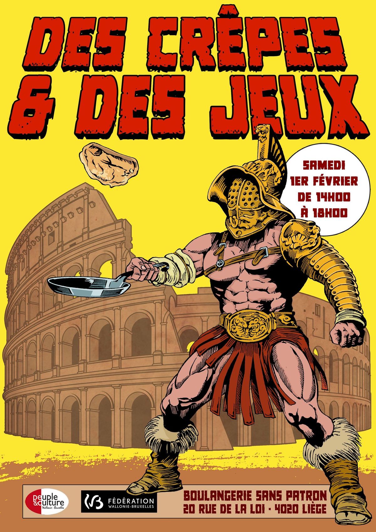 Des Cr\u00eapes et des Jeux 