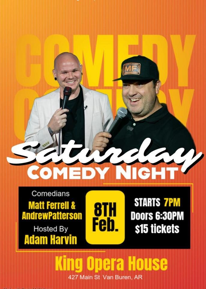 Comedy night at King Opera house