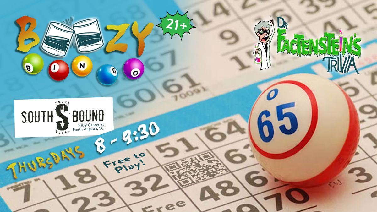 Boozy Bingo at Southbound Smokehouse - Riverside