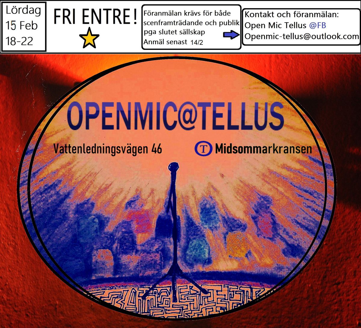 Open Mic Tellus #20