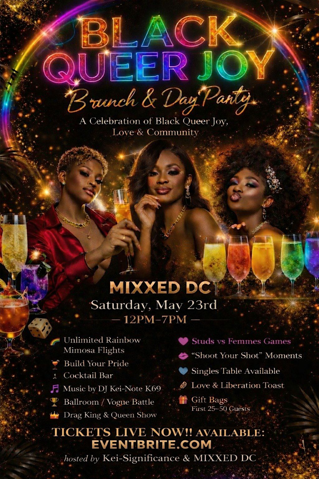 Black Queer Joy: Brunch & Day Party