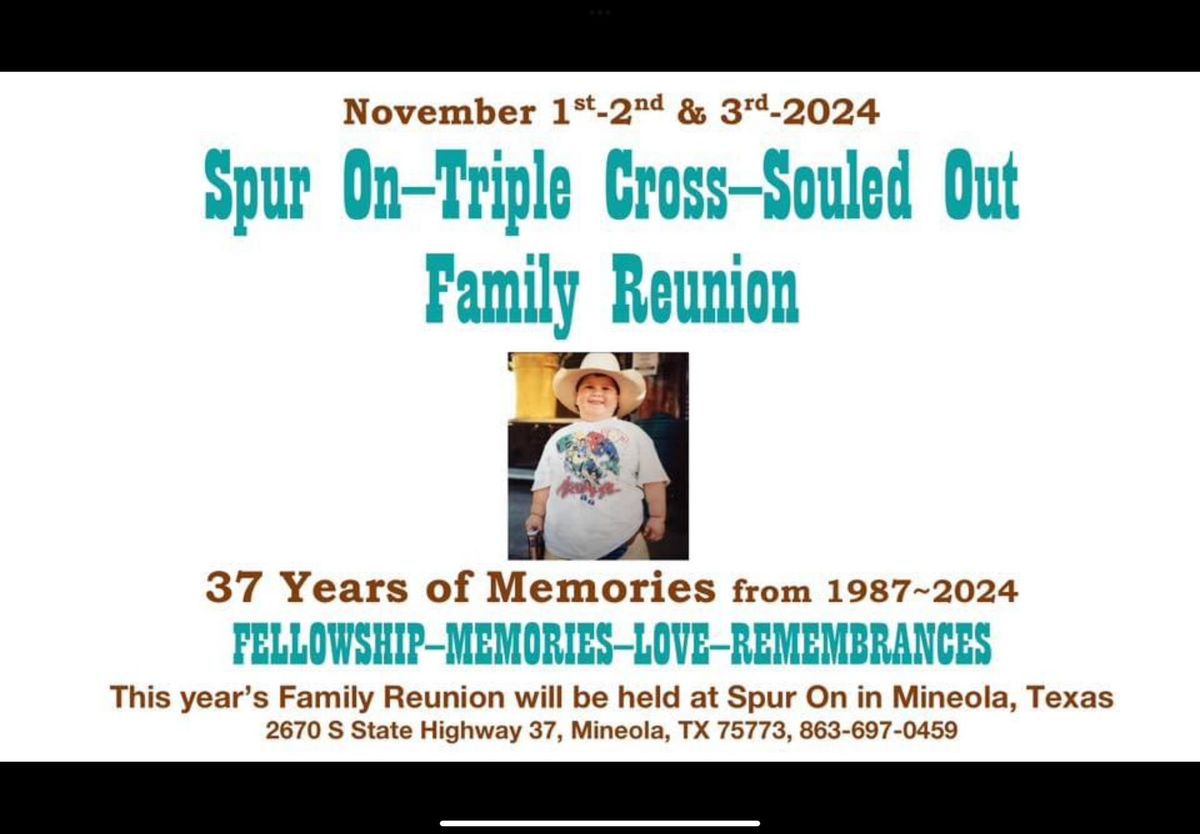 Triple Cross - SpurOn - Souled Out Family Reunion