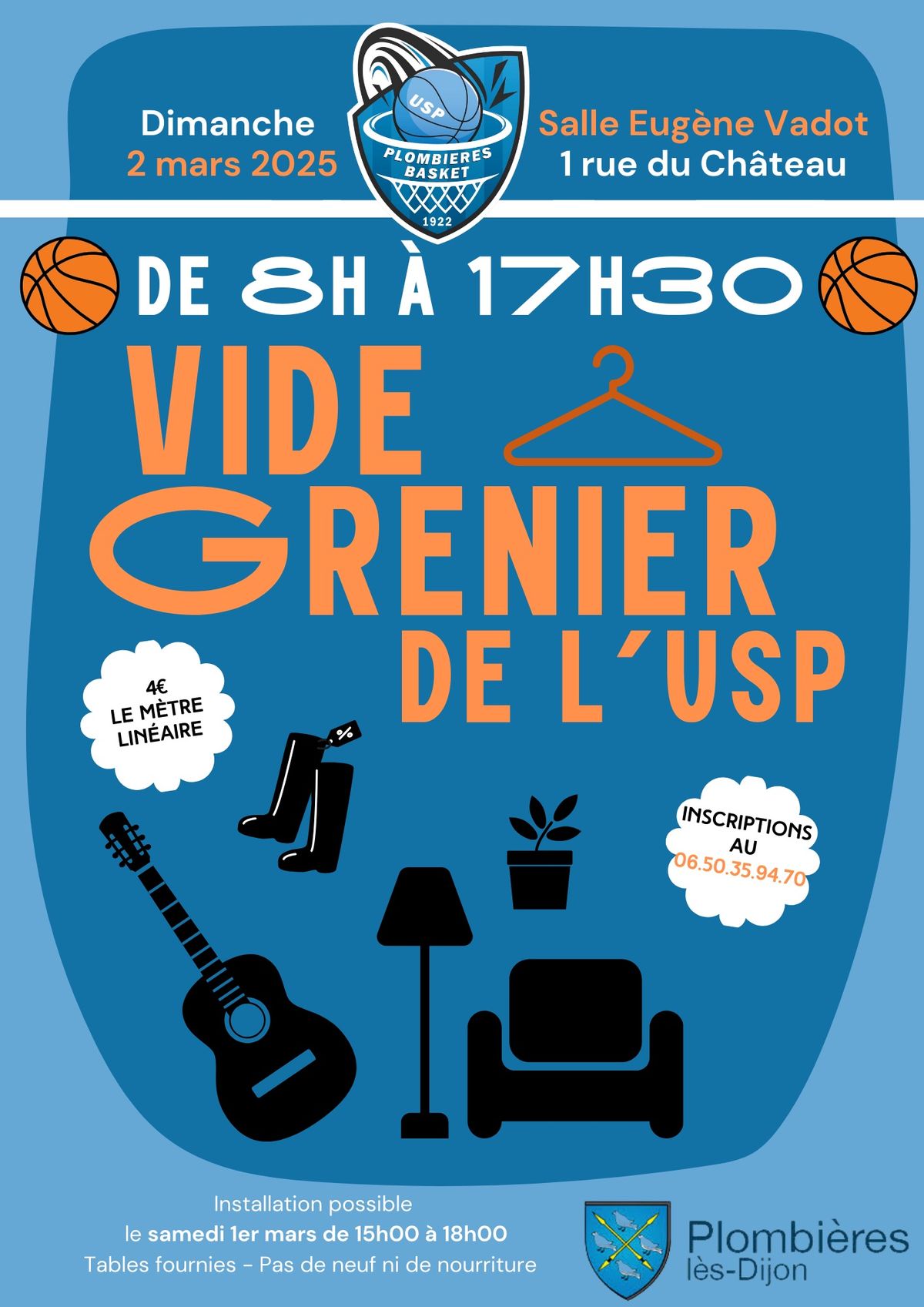 VIDE GRENIER DE L\u2019USP \ud83c\udfc0