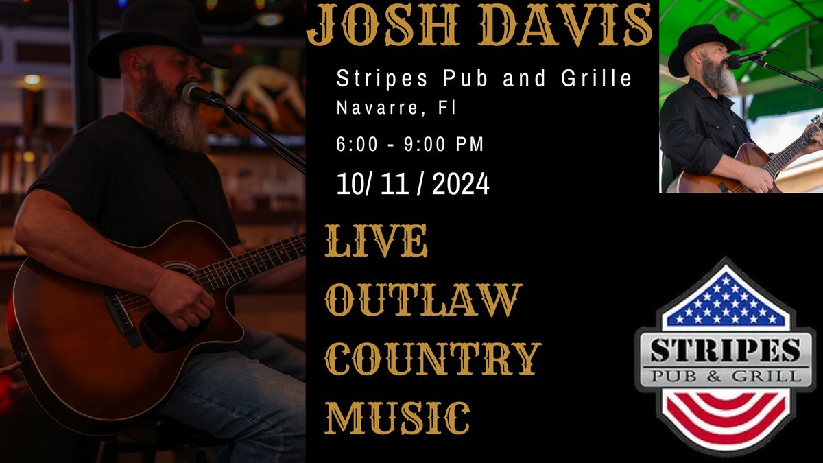 Josh Davis Live at Stripes Pub and Grille