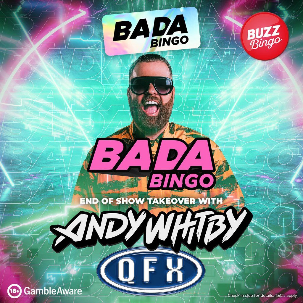 Bada Bingo Feat Andy Whitby & QFX | South Shields 17\/10\/25
