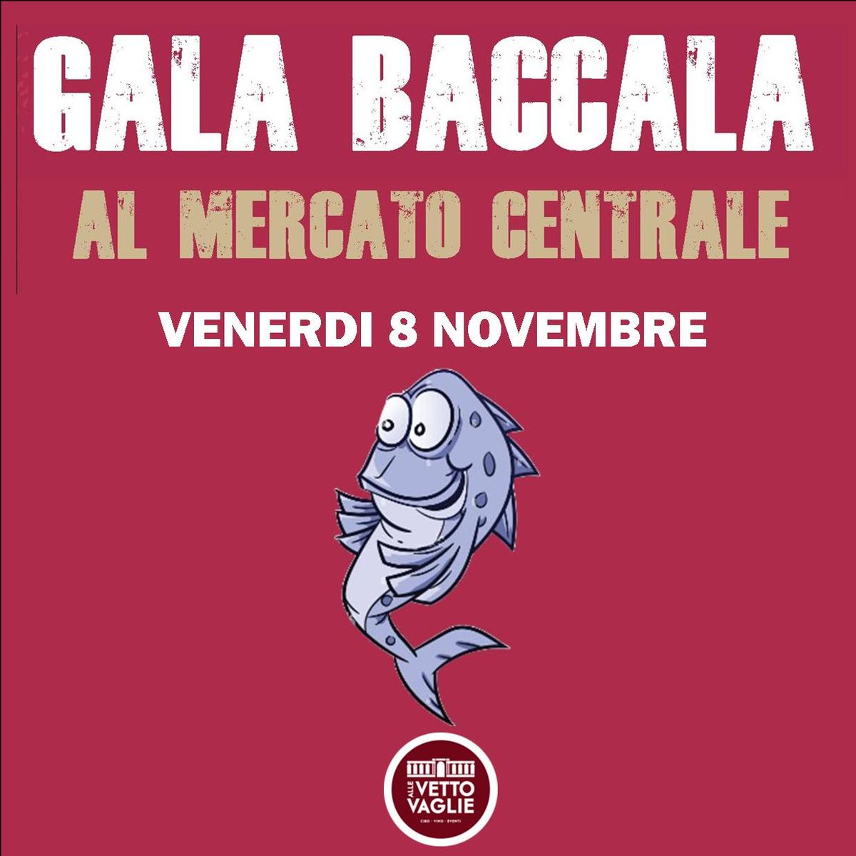 Gal\u00e0 Baccal\u00e0 Al Mercato Centrale di Livorno Alle Vettovaglie