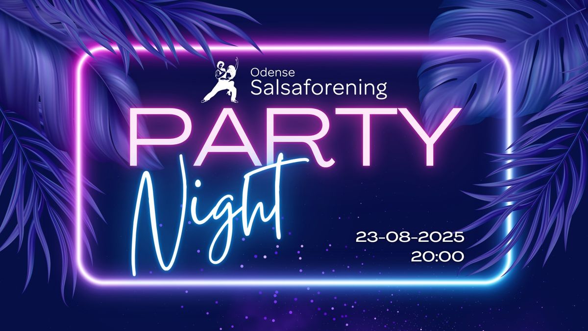 SAVE THE DATE - Party Night