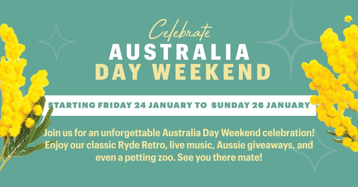 Australia day at Ryde Eastwood!