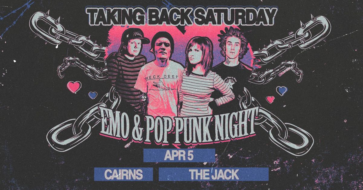 Taking Back Saturday: Emo & Pop Punk Night - Cairns