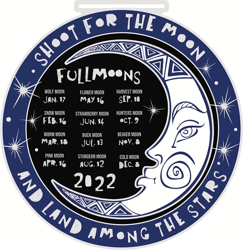 22 Full Moon Running Walking Challenge Participate From Home Save 3 Around The World Minneapolis 1 January To 31 December