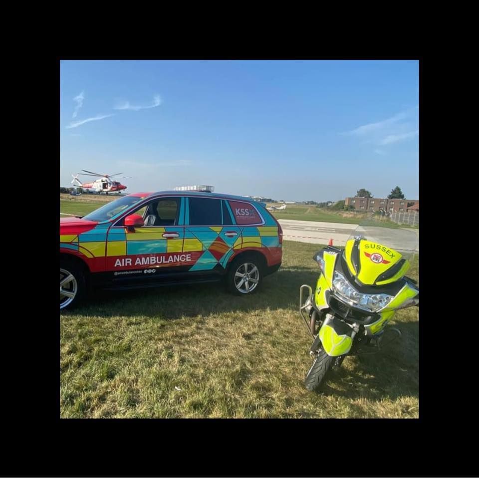 Biker Down Sussex