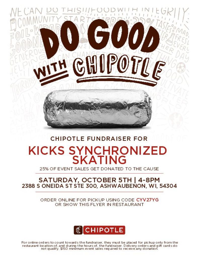 Chipotle Fundraising Night!