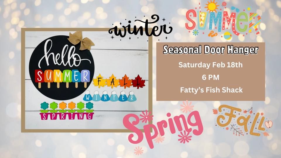 Seasonal Door Hangers Paint N Sip