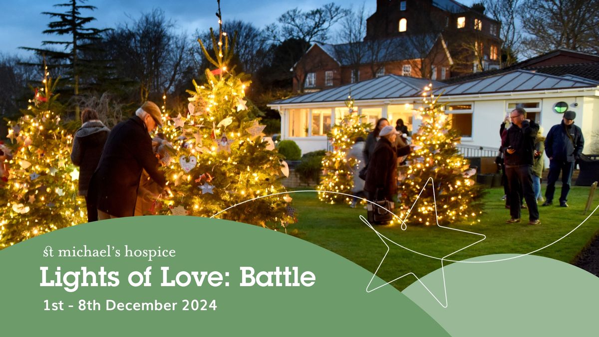 St Michael's Hospice Lights of Love: Battle Service