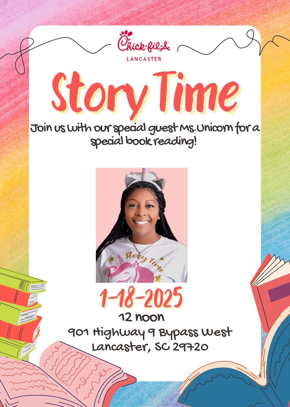 Story Time with Ms.Unicorn 