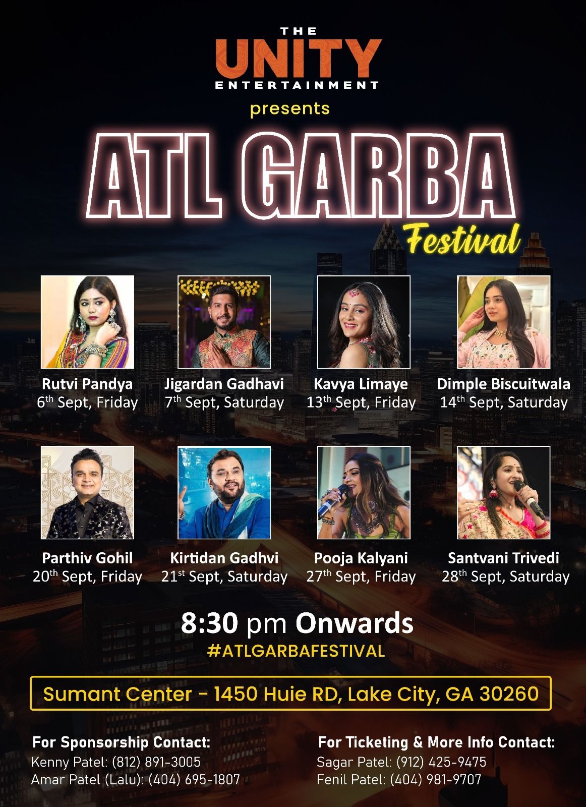 ATL Garba Festival 2024 #ATLGarbaFestival #NavaratriCelebration