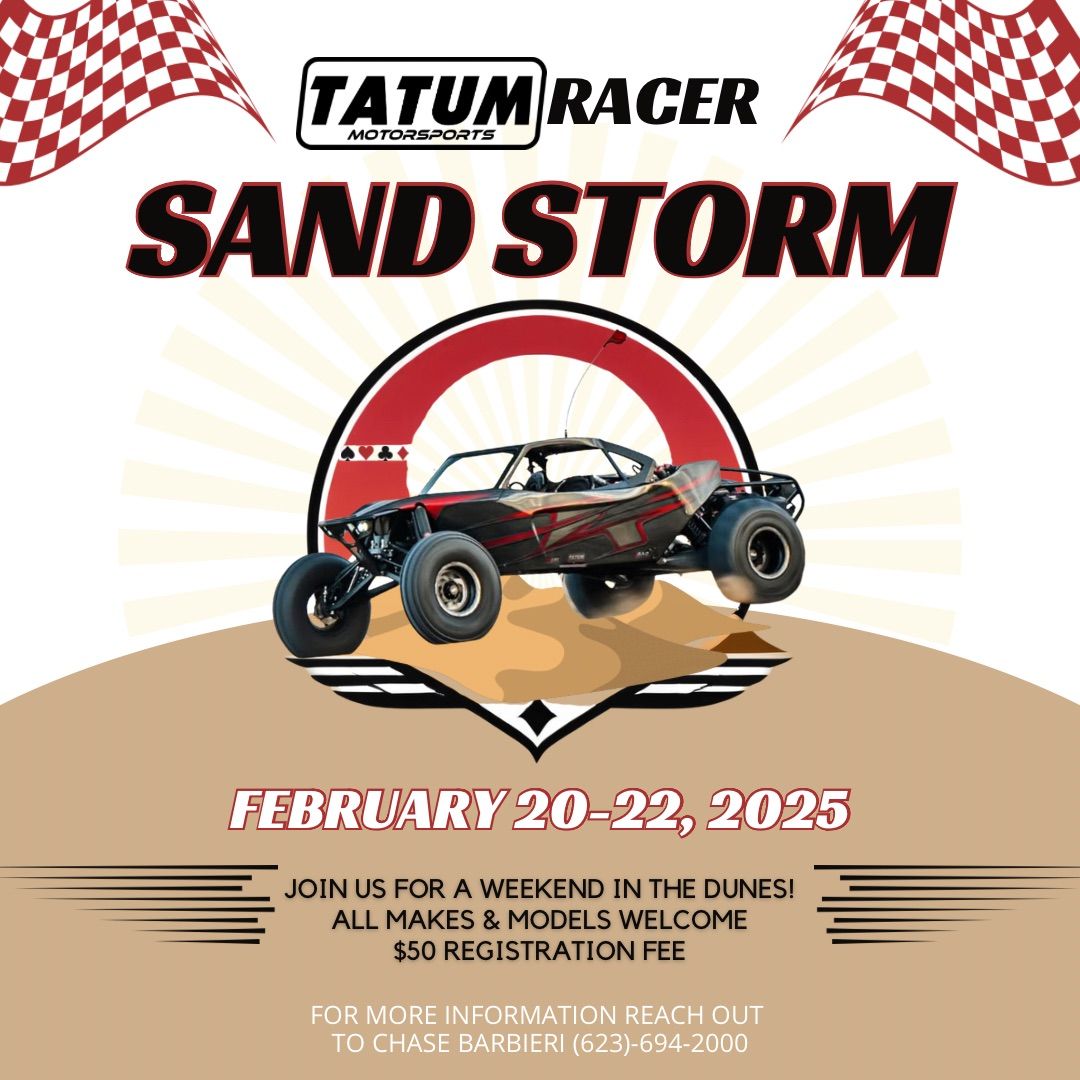 Tatum-Racer SandStorm 2025 