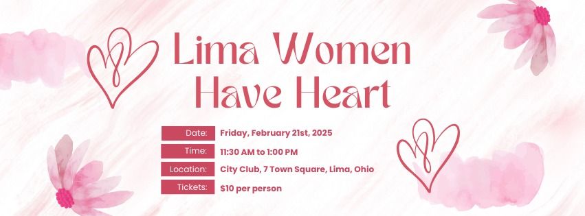 Lima Women Have Heart