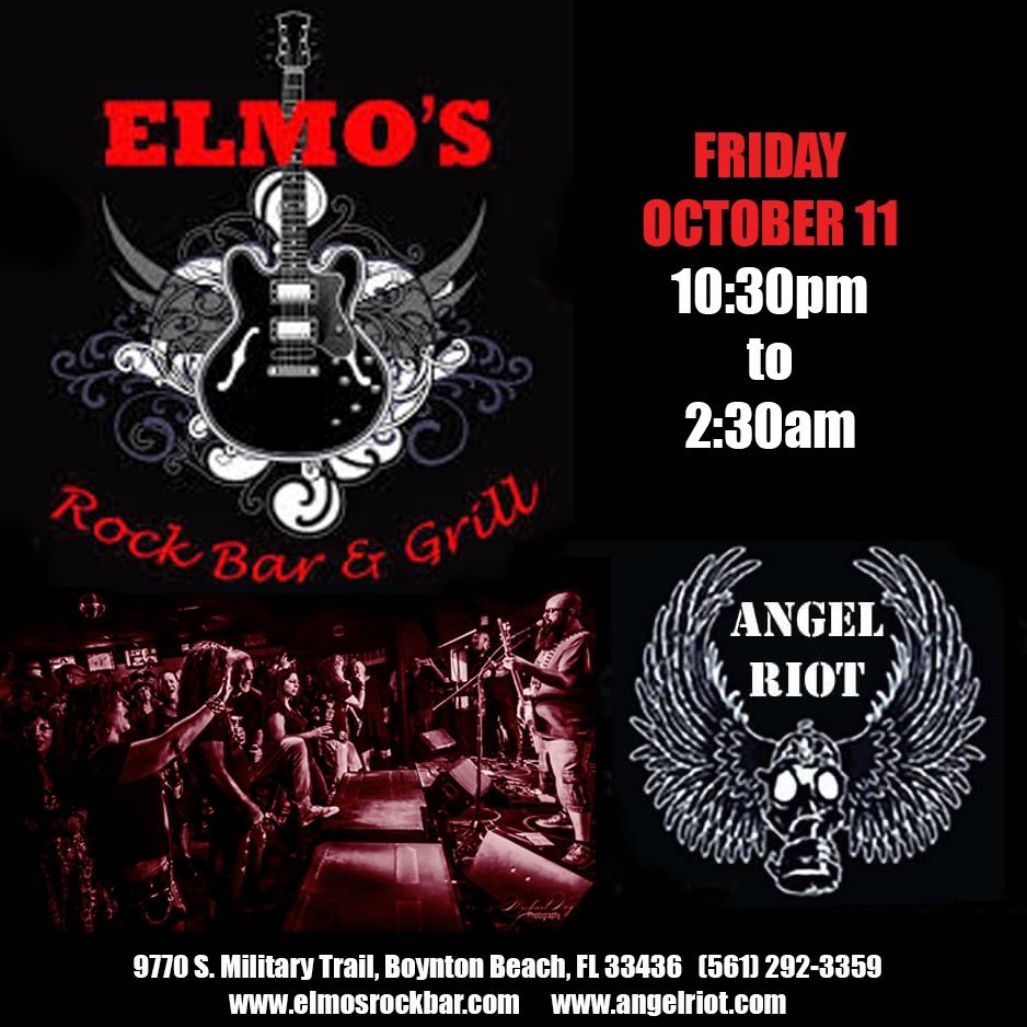 Angel Riot returns to ROCK Elmo\u2019s!