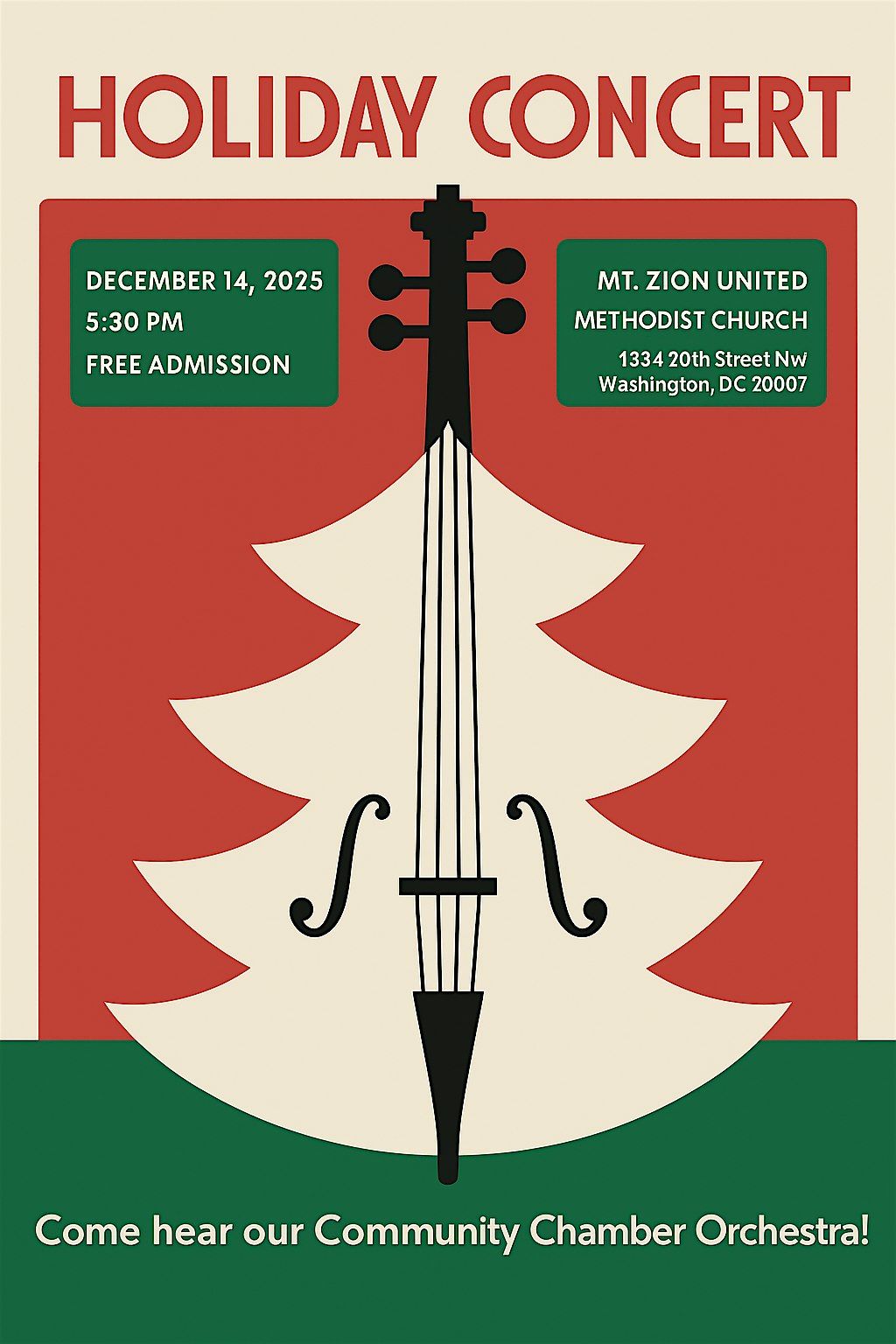 Community Chamber Orchestra Concert