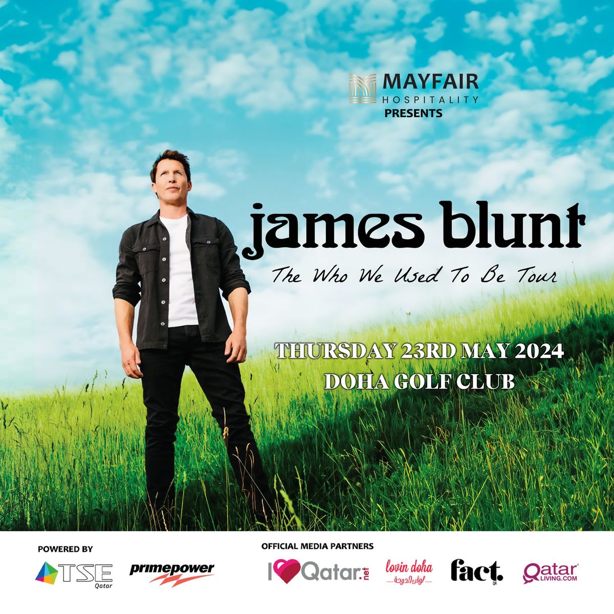 James Blunt (The Who We Used To Be Tour) - Live in Doha