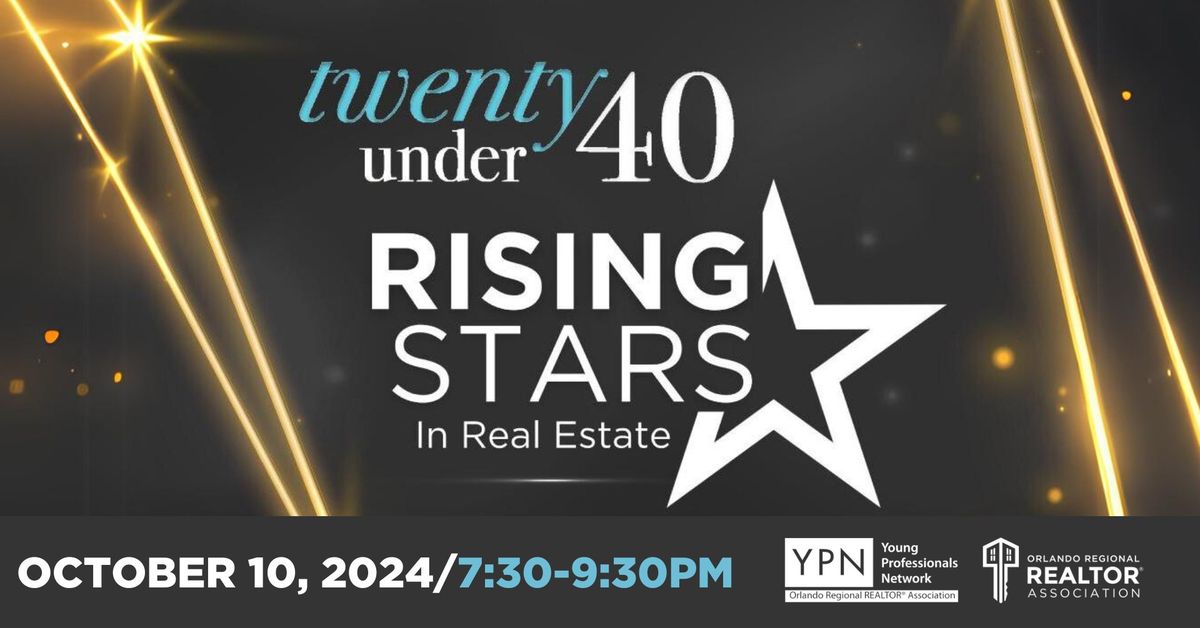 2024 YPN 20 Under 40 Rising Stars in Real Estate Awards