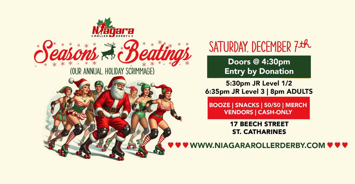 NRD Presents: Seasons Beatings! Our Annual Holiday Scrimmage