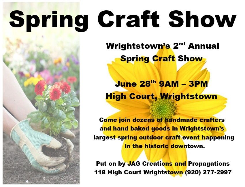 Wrightstown's Annual Spring Craft Show