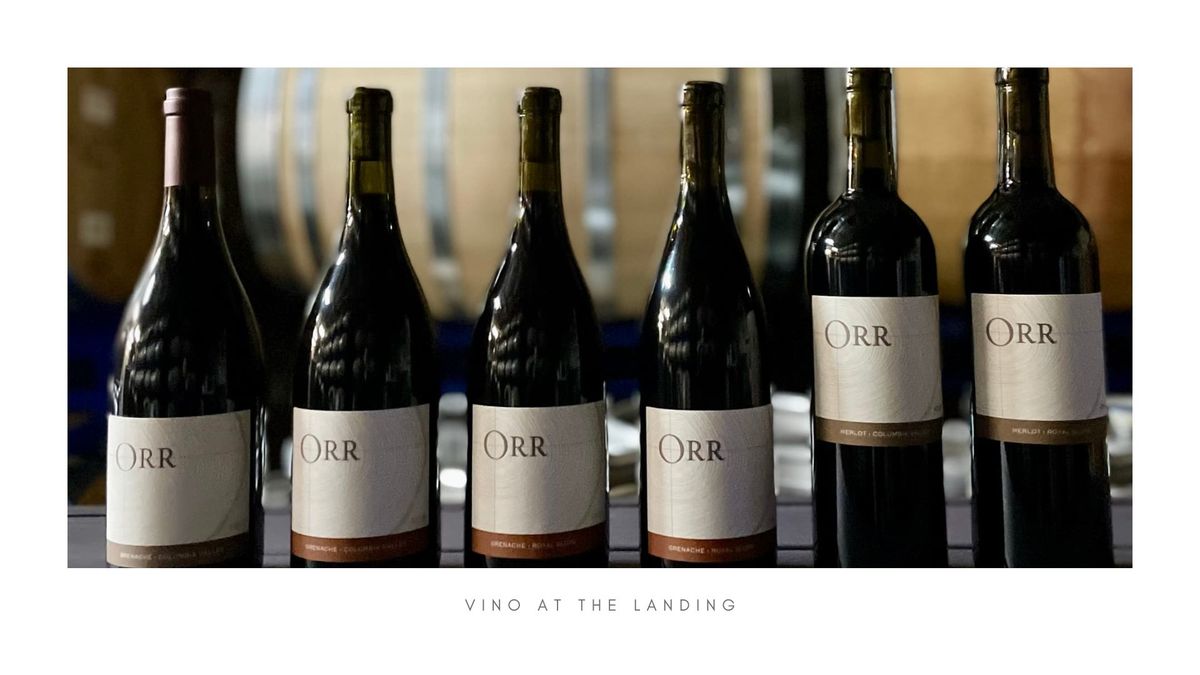 Thursday Night Wine Tasting | Orr Cellars with Winemaker Erica Orr